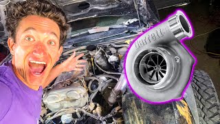 Offroad Miata gets massive turbo!