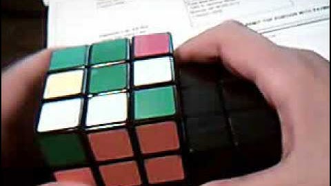 how to solve a siamese rubiks cube part 2