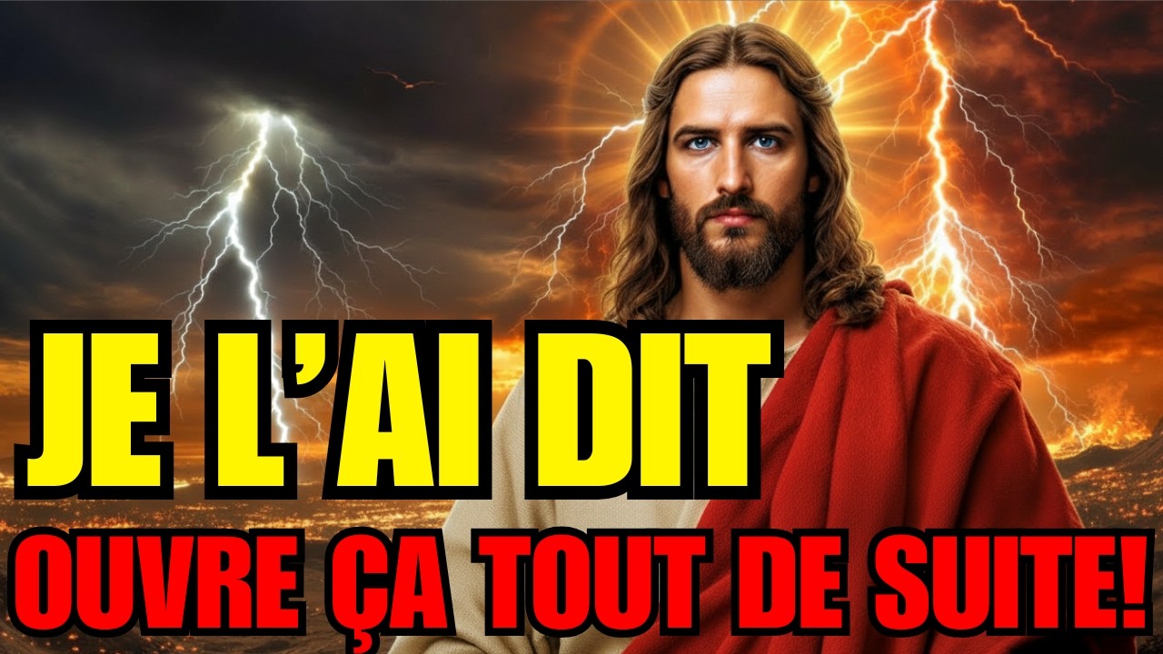 🛑 Dieu dit : j’ai dit ARRÊTE de scroller tout de suite ! | Message de Dieu aujourd’hui