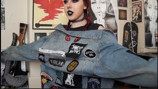 all about my jacket with patches + how to start your own