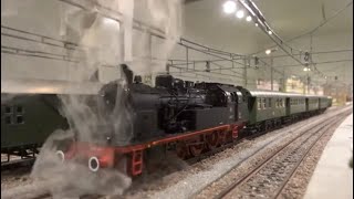 Zugbetrieb der Deutschen Bundesbahn der Epoche III von 1960-68 auf Märklin Modelleisenbahn