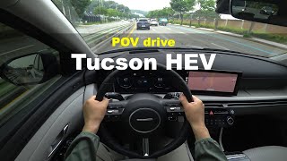 2024 Hyundai Tucson hybrid 2WD POV drive