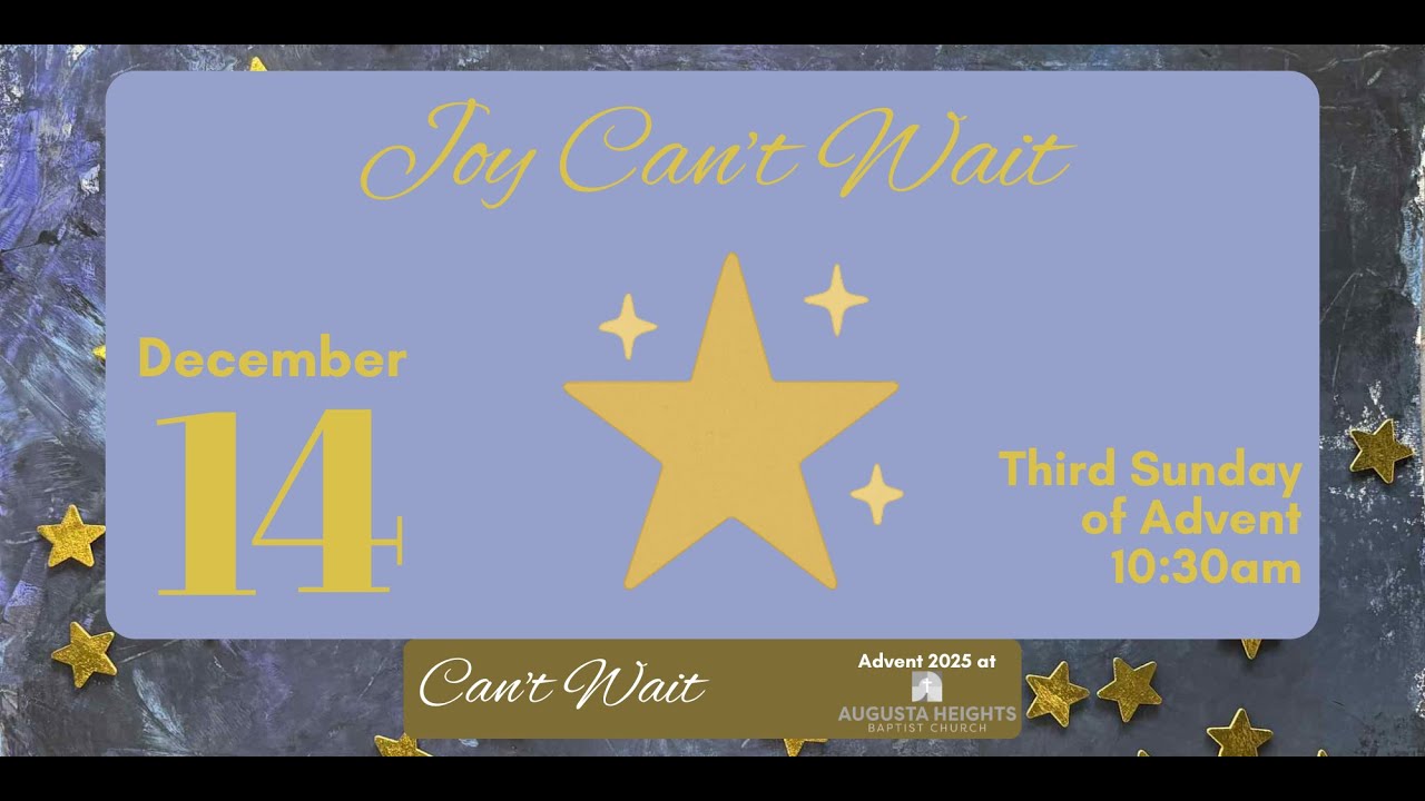 Worship at AHBC on 12/14/2025