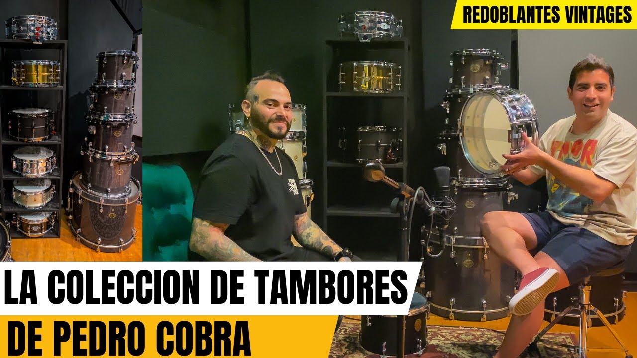 TAMBORES VINTAGES : LUDWIG SUPRAPHONIC - TAMA SLP - ROGER DYNASONIC 🥁 + CHARLA sobre REDOBLANTES 🔥