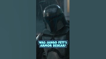 Does Jango Fett Wear Beskar Armor?