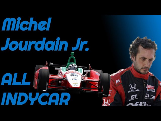 Photo Ancienne Michel Jourdain Jr – Indy Car 1999 – Course Motorisée
