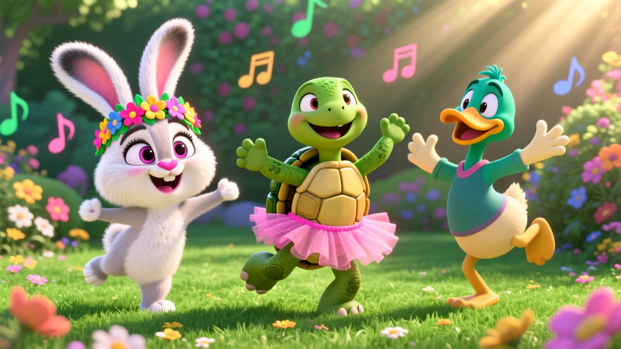 Bella Bunny’s Big Smile 🐰😁 | Fun Playtime Song for Kids | Baby Happy Adventure