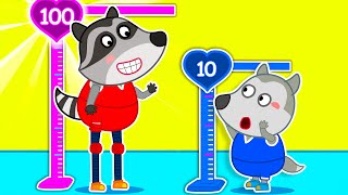 Long Legs vs Short Legs Sports Day - Wolfoo Funny Stories for Kids 🤩