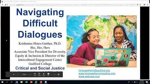 Navigating Difficult Dialogues
