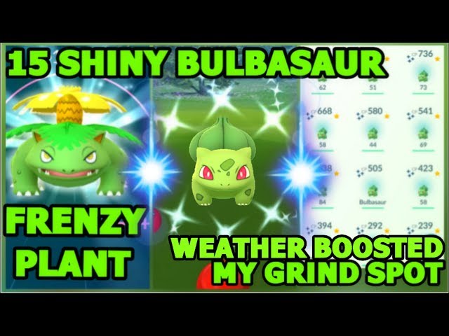 🌿Shiny Bulbasaur Pokemon Go!🌿