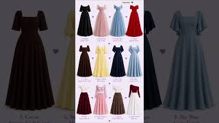 12 Elegant Gown & Skirt Set Outfit Ideas for Parties, Weddings & Special Occasions ✨ #shorts