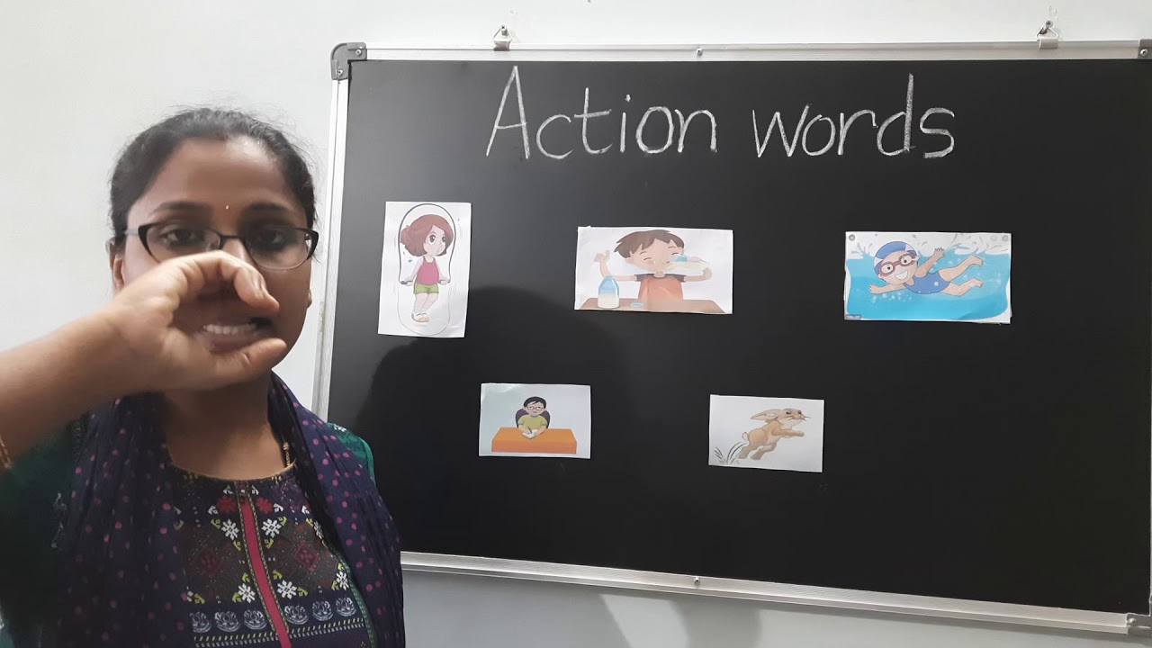 UKG English, Action Words YouTube