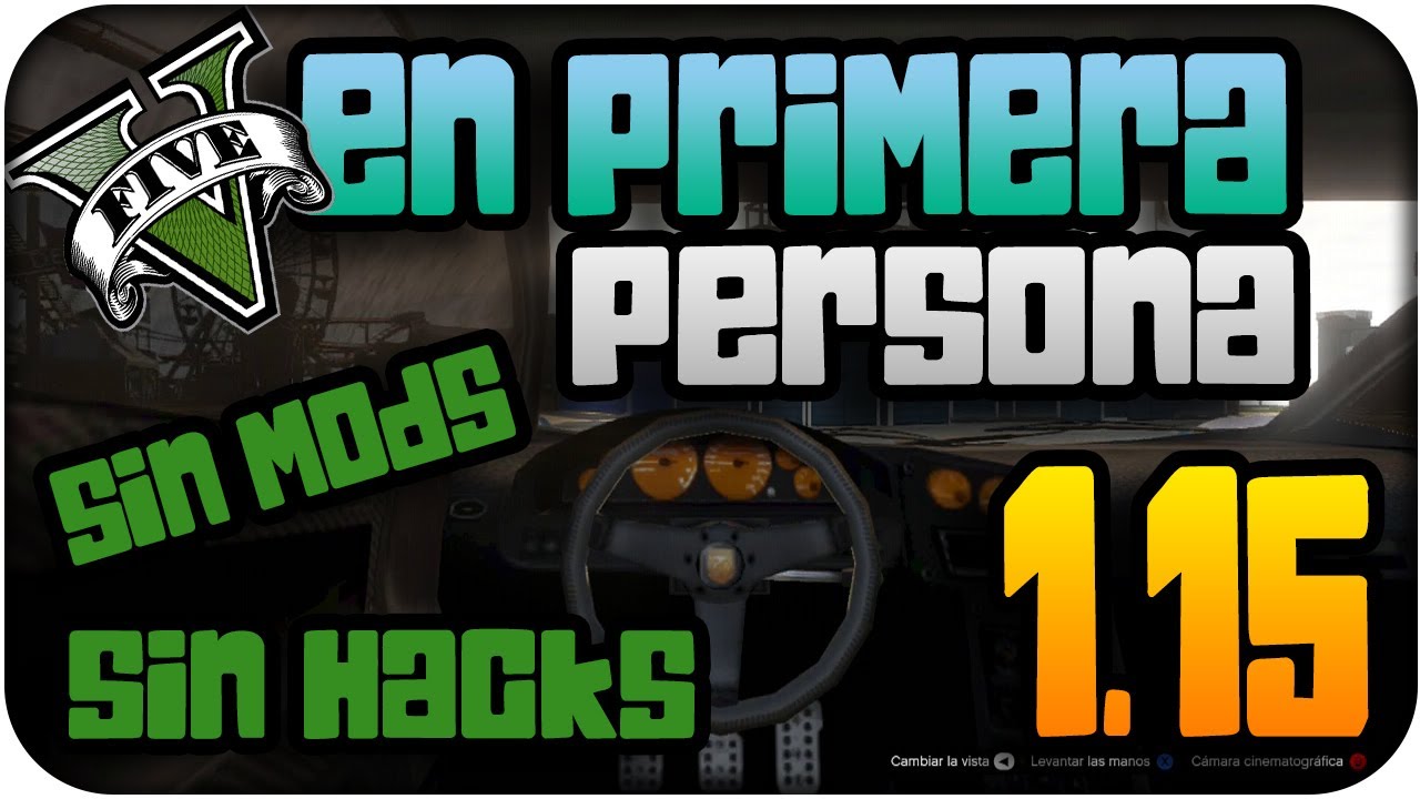 Camara PRIMERA PERSONA en GTA 5 | Sin MODS ni HACKS glitch 1.15 | Muy