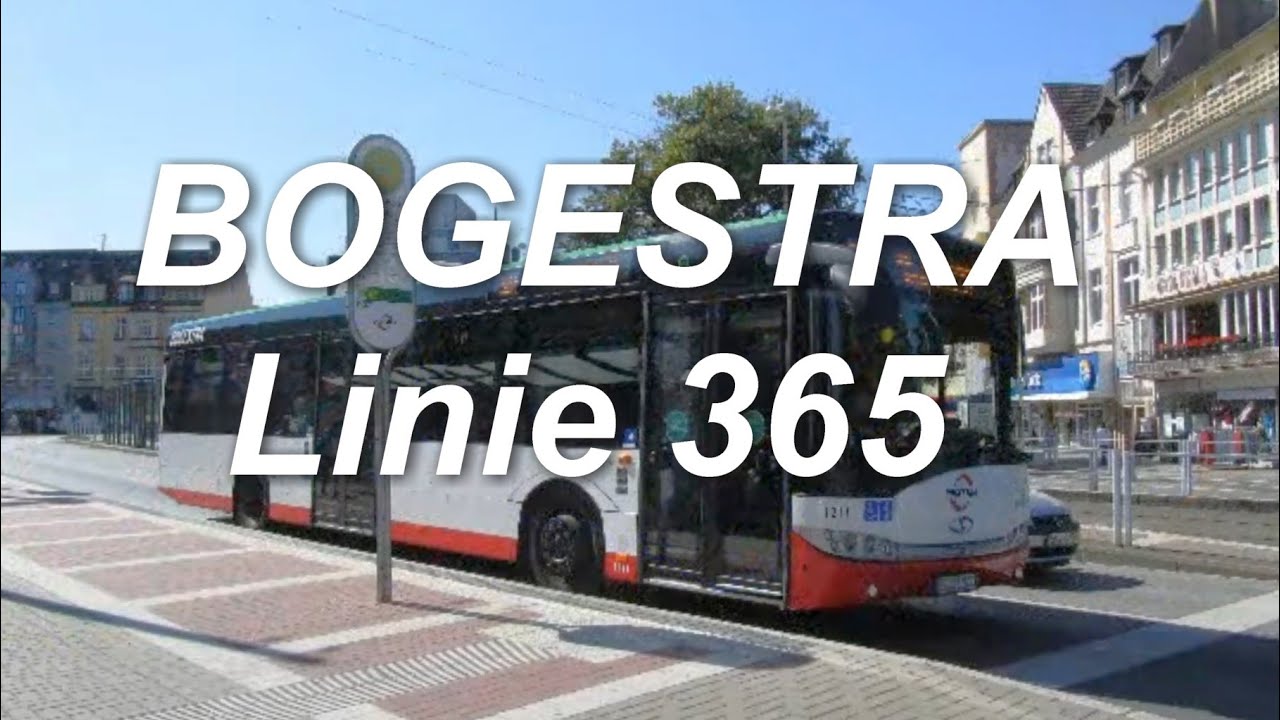 [Video] Buslinie 365 (Teilstrecke) | Bochum Hbf - Bochum, August-Bebel-Platz | 2013