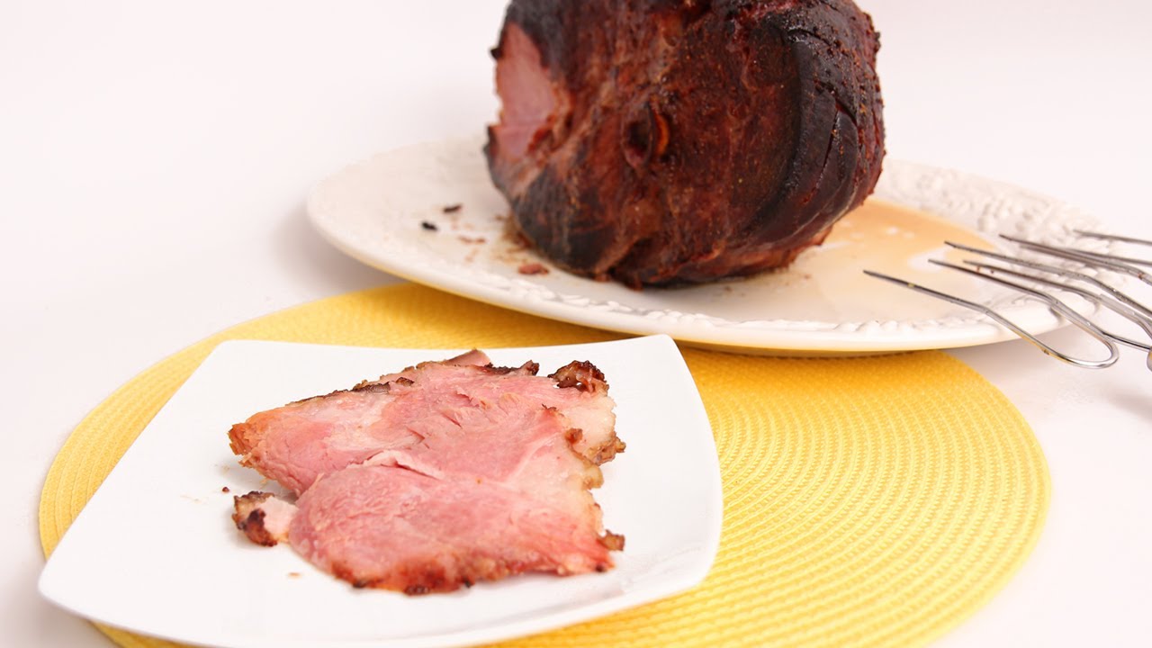 Pomegranate Glazed Ham Recipe - Laura Vitale - Laura in the Kitchen Episode 690