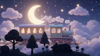 Lullabies | 🌙🚂 THE MOON'S GOODNIGHT TRAIN | Sweet Bedtime Relaxing Music for Kids | Nursery Rhyme