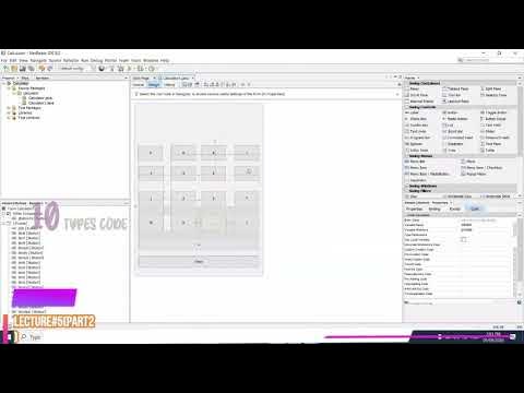 How to Create [Graphical User Interface] in Java | Create calculator by ...