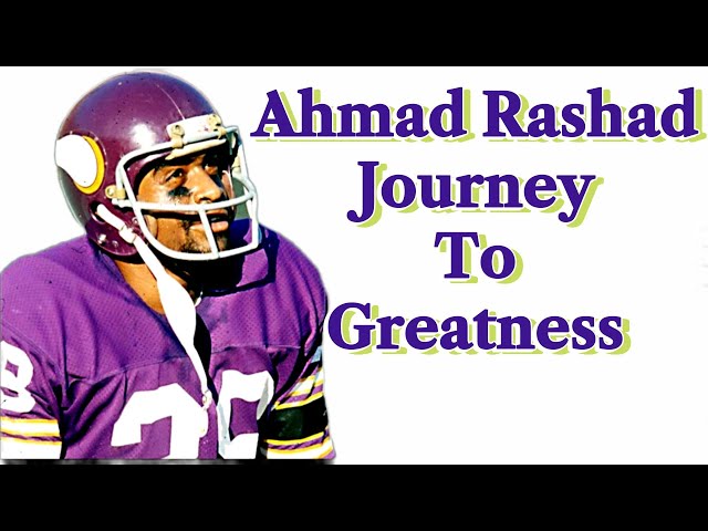 A Rashad Ahmad Rashad Football Stats