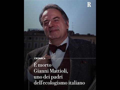 Video È morto Gianni Mattioli, uno dei padri dellecologismo italiano. Aveva 86 anni