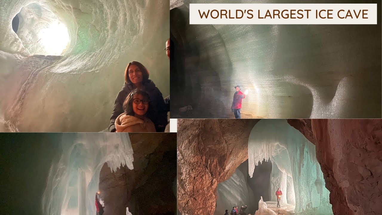 Largest ice cave in the world Eisriesenwelt Austria