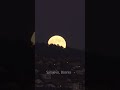 Skies over the world glow with the largest supermoon of 2025 #shorts #supermoon #moon #world