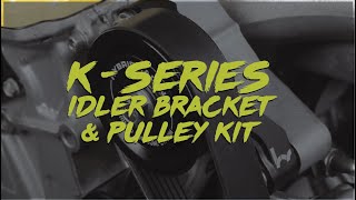Hybrid Racing KSeries Idler Bracket & Pulley Kit! Explained & Installed!