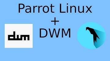 Parrot Linux DWM The Suckless Dynamic Window Manager.