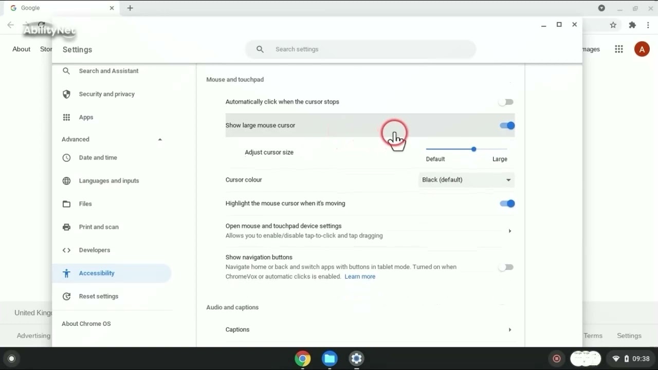 How to Change Your Cursor on Chromebook: Custom Size & Color