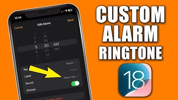 How To Set Custom Alarms On iPhone iOS 18