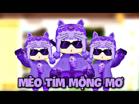 Mèo tím mộng mơ trà trộn sảnh liên thông ngày Chủ Nhật trong Mini World và cái kết | Meowpeo