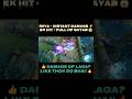 One hit full hop missing 😱 Best Build 🔥 #moba5v5pippin #moba5v5hindi #mobalegends5v5