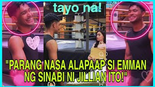 Jillian Ward Emman Pacquiao  Na  Mag On Parang Nasa Alapaap Si Emman Ng Sabihin Jillian Ito