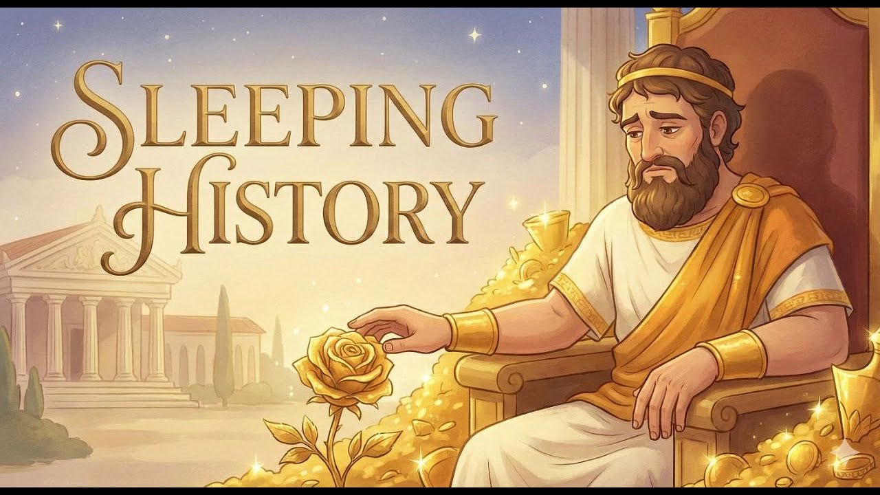 The Gilded Curse: The True Story of King Midas | Sleep Story for Adults