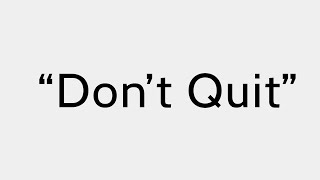 Don't Quit - A Poem of Edgar A. Guest, Tuned by the BBC Pasay. Accompaniment/Minus One. Lyric Video