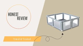 From Playtime to Bedtime-Foldable Baby Playpen 50"X50",Play pen for Babies and Toddlers, Portable Pl