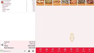 Pizzeria POS - iTab POS screenshot 3