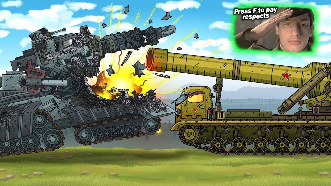 Фатальный выстрел! Советский Грузовик-Монстр vs ГроссШтурмен - Реакция на Геранд - Мультики про Танк