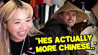 cantonese speaker reacts to ludwig &amp; michael reeves tip to tip china (day 10)