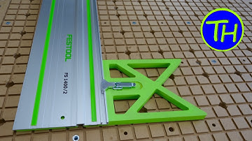 How to make a FESTOOL FS1400 Guide Rail Square for the TS55 [1/2]