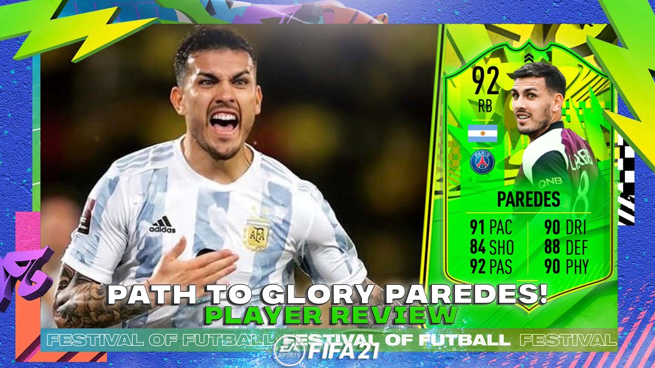 THE MAGICIAN! ✨ PATH TO GLORY LEANDRO PAREDES PLAYER REVIEW! FIFA 21 ULTIMATE TEAM