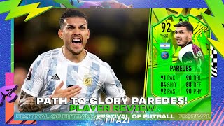 THE MAGICIAN! ✨ PATH TO GLORY LEANDRO PAREDES PLAYER REVIEW! FIFA 21 ULTIMATE TEAM