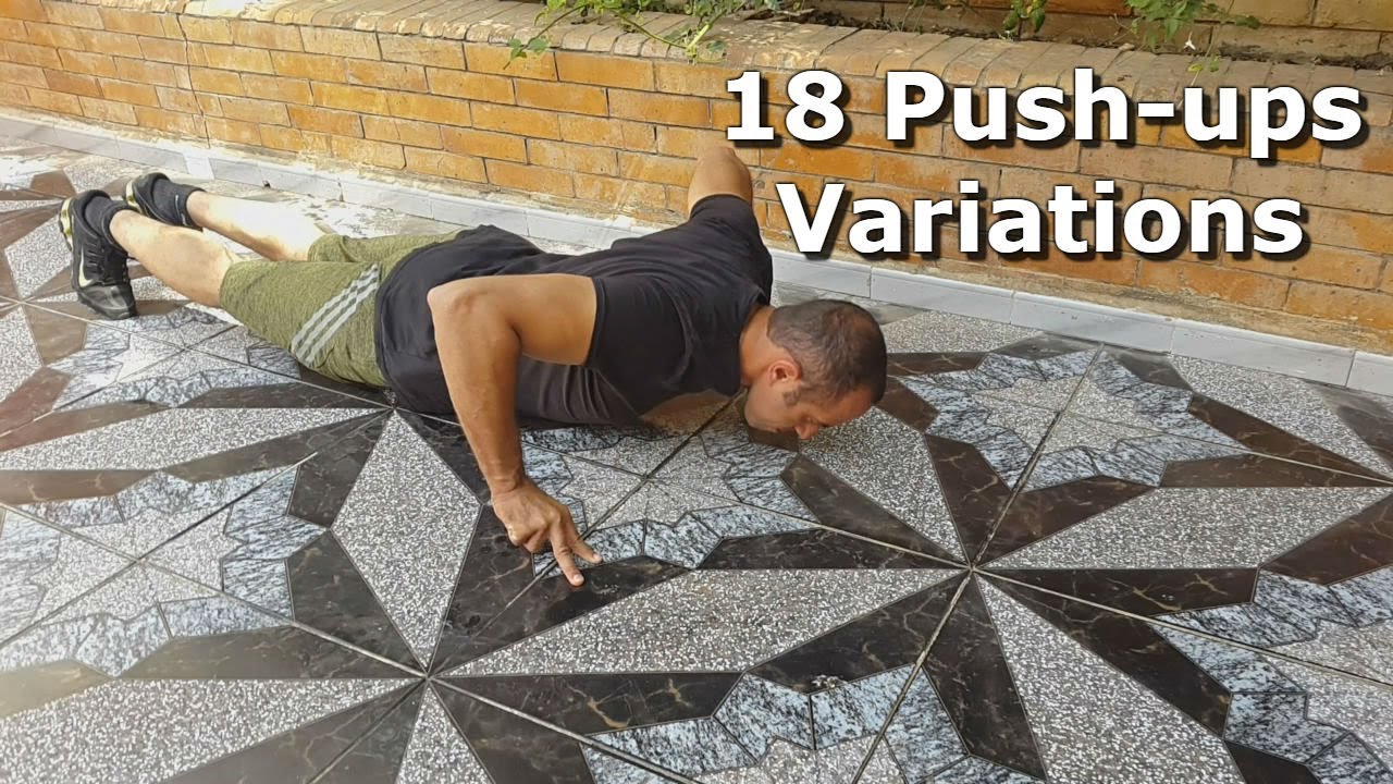 18 Push-ups Variations For Martial arts And Fitness تمارين بوش اب ...