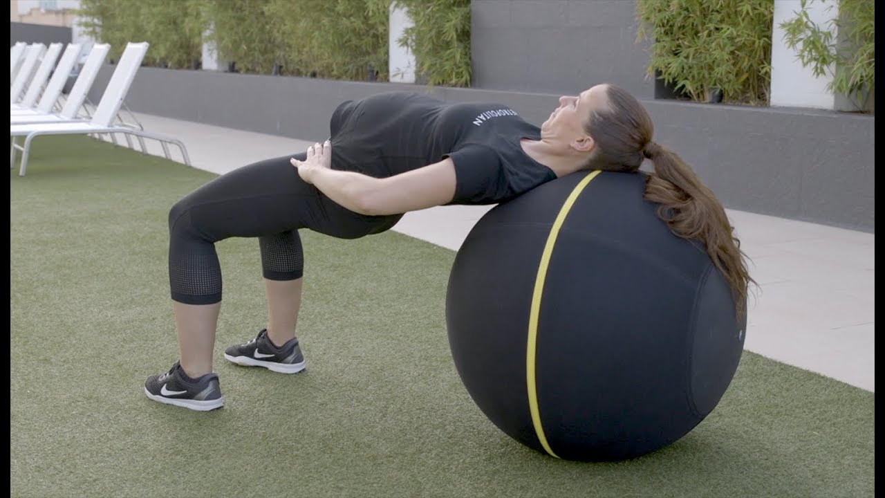 cycling vector 6. ELEVACIÓN DE CADERA CON FITBALL