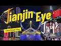 SPINNING 120M HIGH! 🎡 The Tianjin Eye Tour | China Travel Vlog
