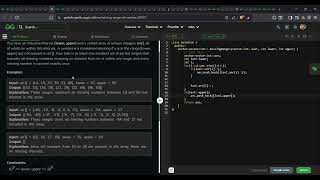Missing Ranges of Numbers | GeeksforGeeks GFG Solution in C++ | Arrays | DSA