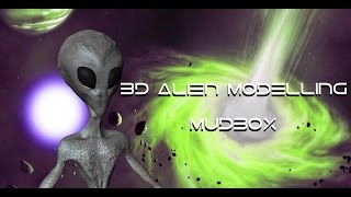 3D Sculpting - ALIEN HUMANOID - Mudbox Sculpt