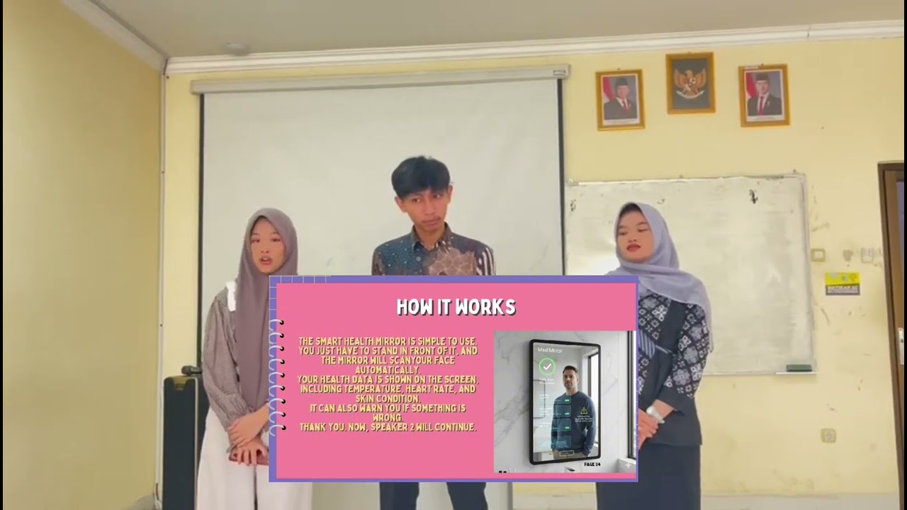 Intermediate C2 presentation assignment, the smart health mirror 