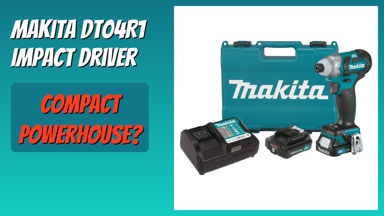 REVIEW (2025): Makita DT04R1 Impact Driver. Features
