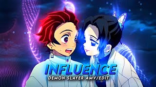UNDER THE INFLUENCE  - Demon Slayer🦋✨「AMV/Edit」Tanjiro & Shinobu💫 | Remake Of @JTP FX 🌟 screenshot 4