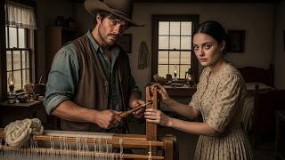 He Found Her Crying Over a Broken Loom, The Cowboy Fixed It and Her Broken Heart